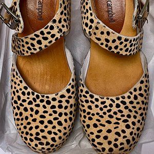 Jeffrey Campbell Mary Janes with Wooden Heels
